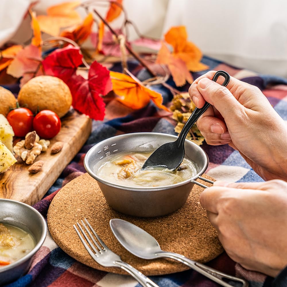 バーベキュー・調理用品 INOUT Original Sierra Cup & Dish set Blue Sierra Enamelware Outdoor Dining Set for 4 | GSI Outdoors